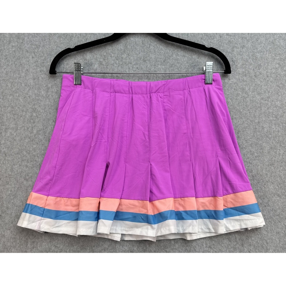 Lilly Pulitzer Luxletic Pink Skort Tennis Skirt Athletic Pleated Sporty M